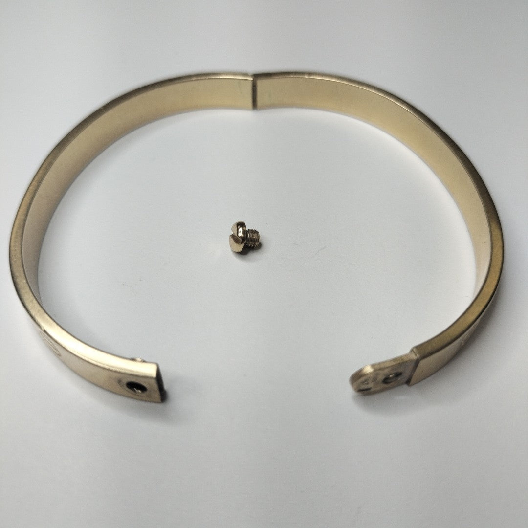 PULSERA RIGIDA ORO 14 K 13.6 GRMS (SEMINUEVO)