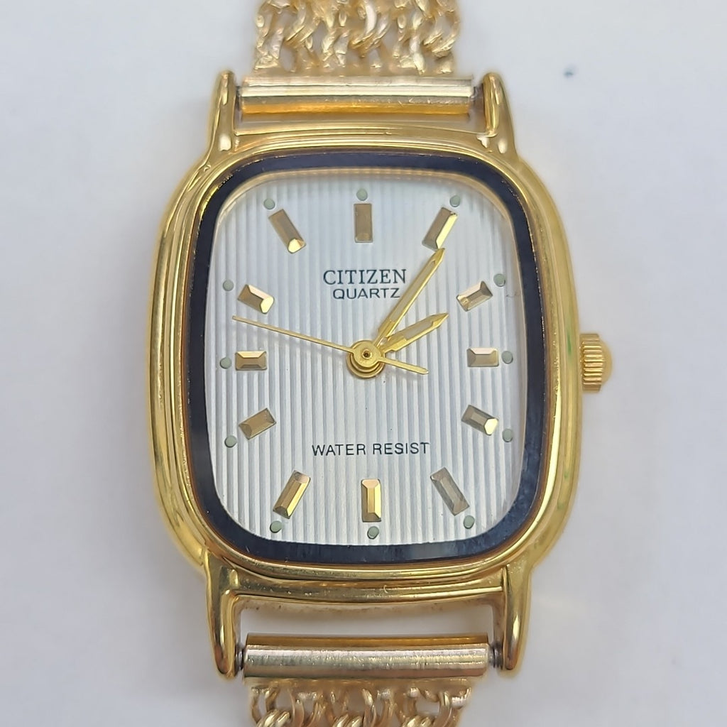RELOJ CAJA ACERO PULSO ORO ORO 10 K 27.6 GRMS (SEMINUEVO)