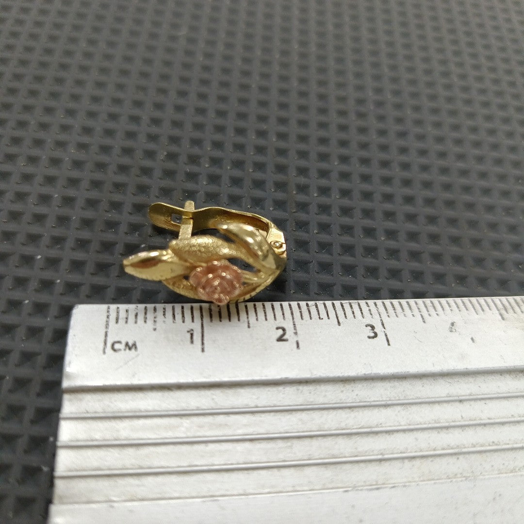 ARETES PAR ORO 14 K 4,00 GRMS (SEMINUEVO)