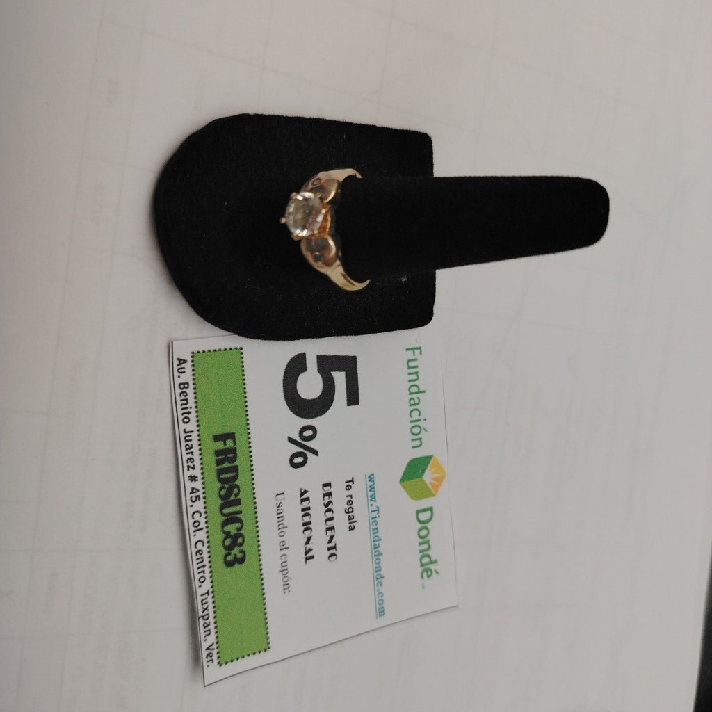 ANILLITO ORO, RODIADO 10 K 4.9 GRMS (SEMINUEVO)