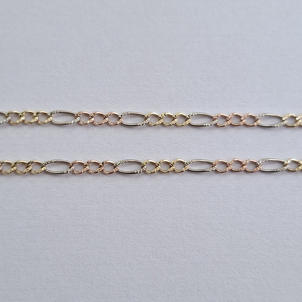 CADENA ORO, ORO COMBINADO 14 K 4.5 GRMS (SEMINUEVO)