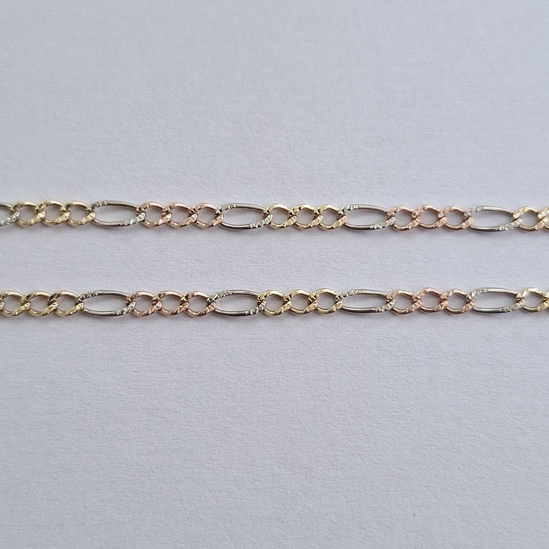 CADENA ORO, ORO COMBINADO 14 K 4.5 GRMS (SEMINUEVO)