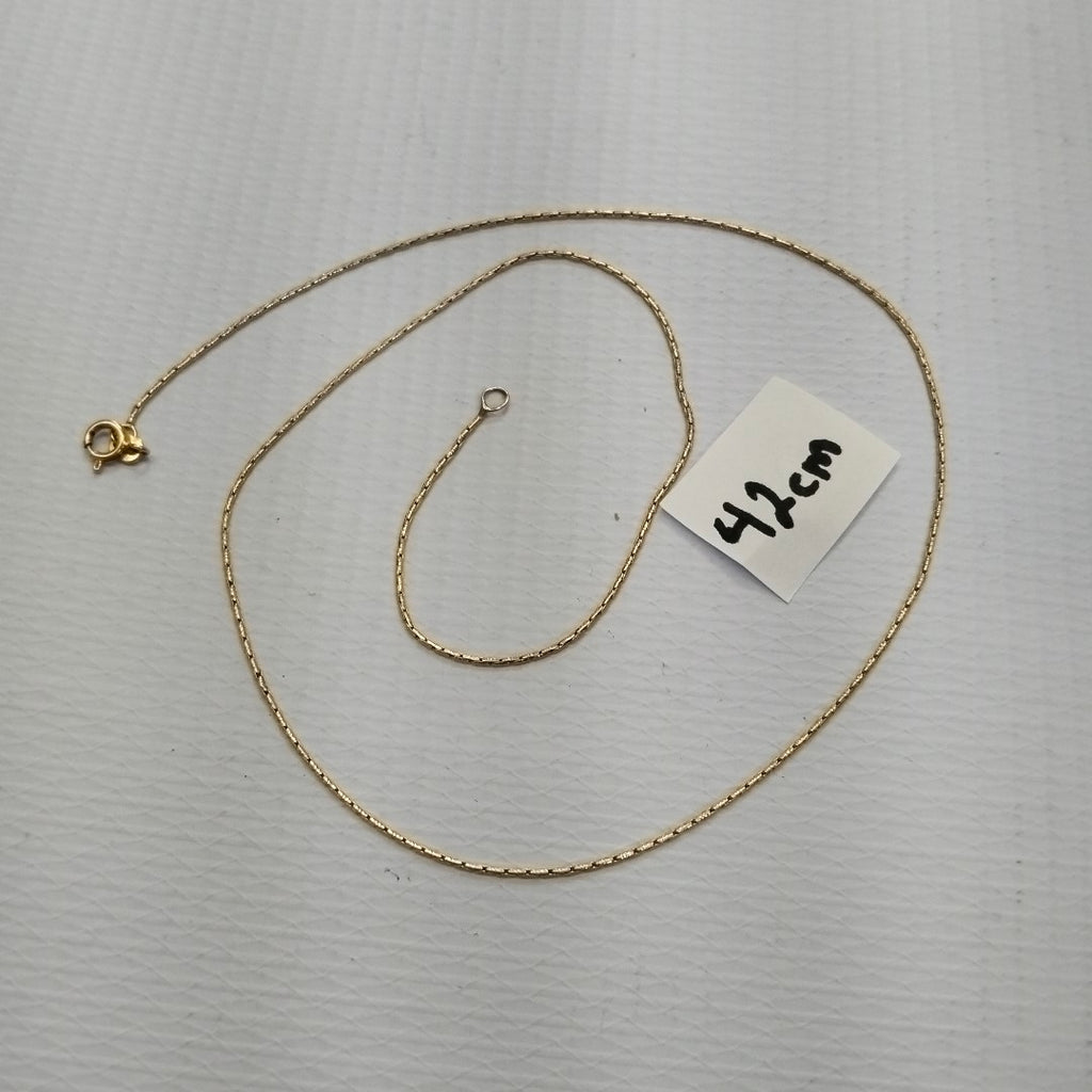 CADENA ORO 14 K 2.4 GRMS (SEMINUEVO)