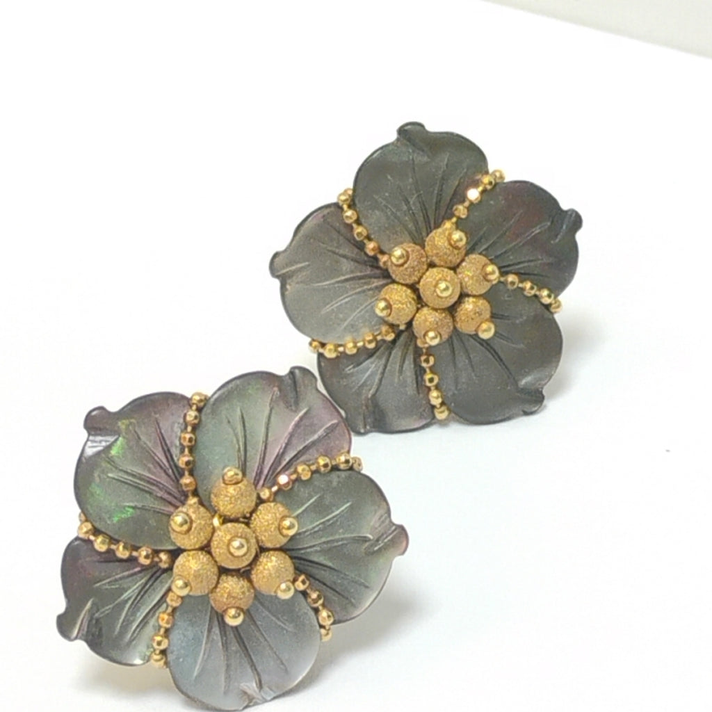 ARETES PAR ORO 18 K 11,50 GRMS (SEMINUEVO)