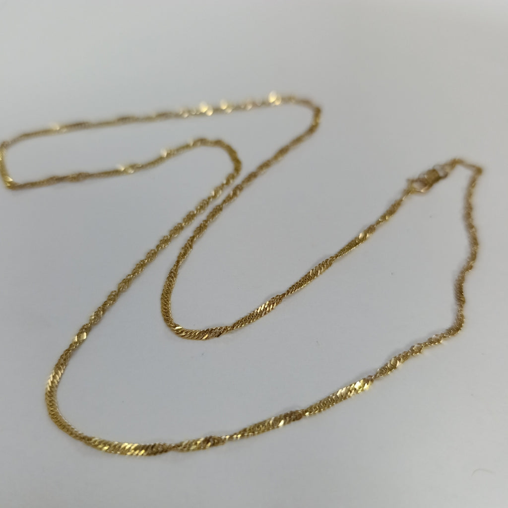 CADENA ORO 10 K 2,50 GRMS (SEMINUEVO)