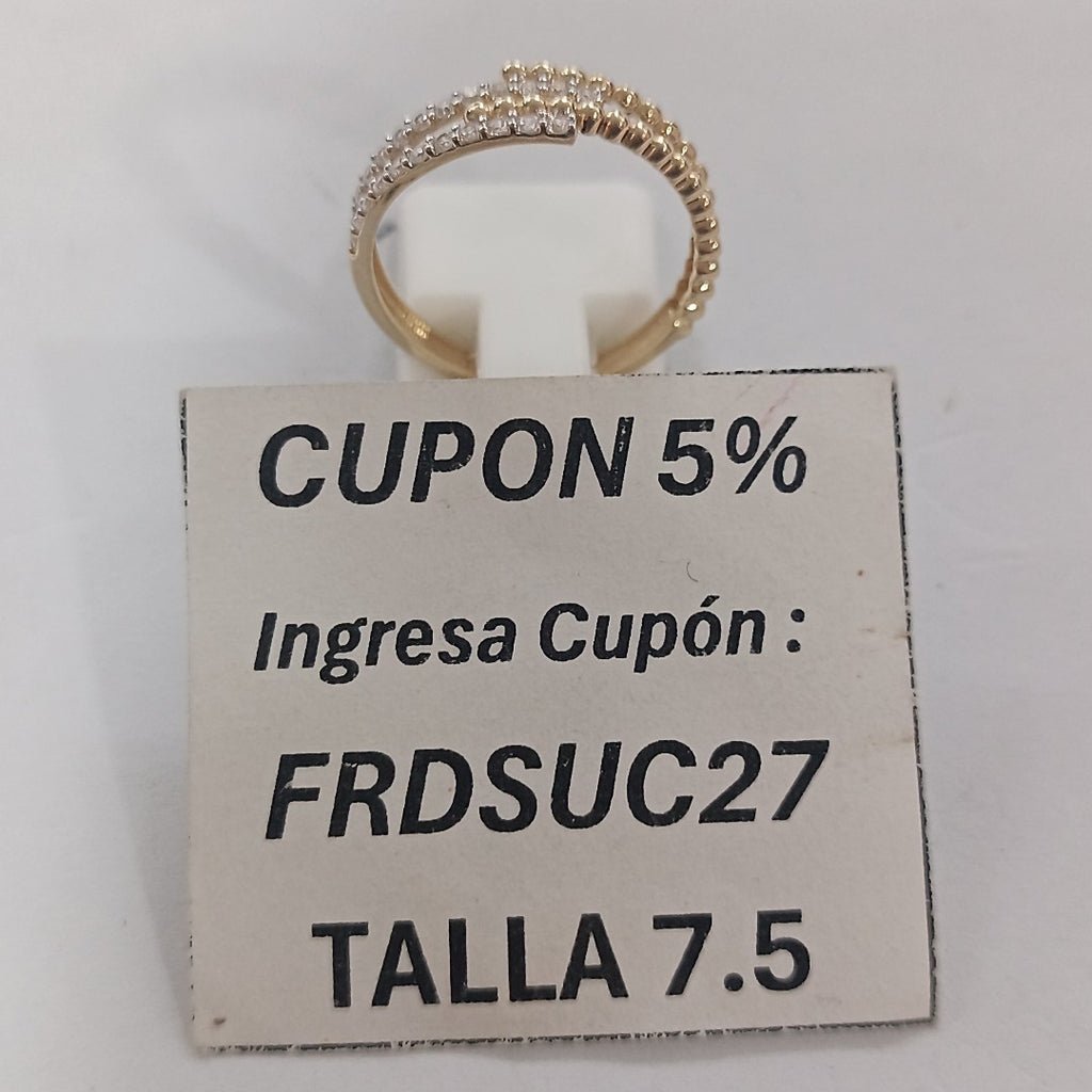 ANILLOS DAMA ORO 14K 1.6 (NUEVO)