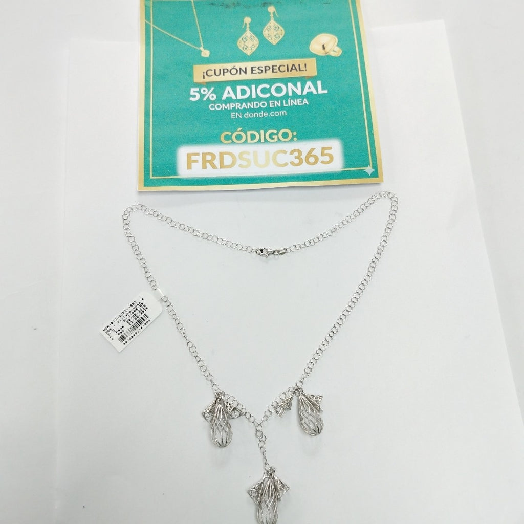 GARGANTILLA ORO,ORO BLANCO 14 K 8,80 GRMS (SEMINUEVO)