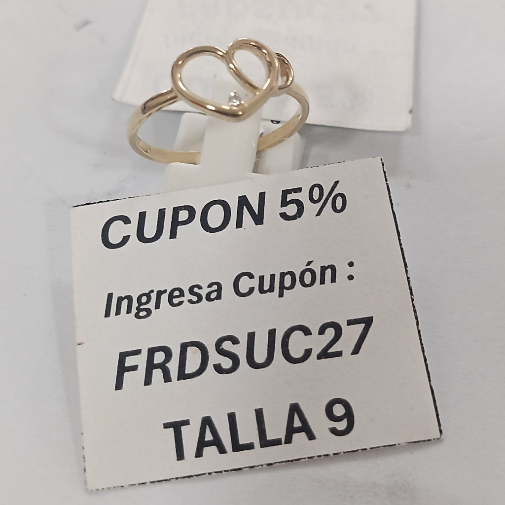 ANILLOS DAMA ORO 14K 2 (NUEVO)