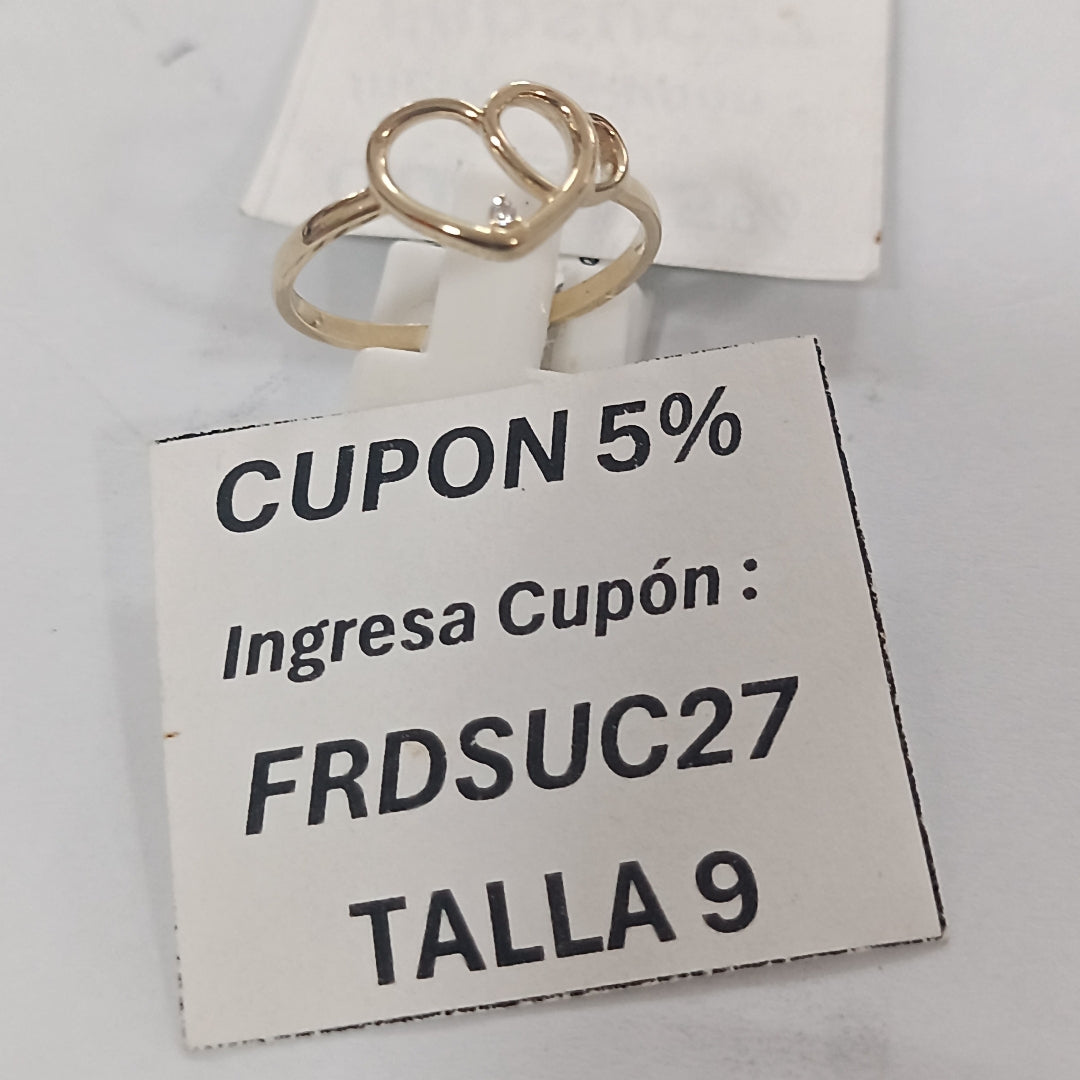 ANILLOS DAMA ORO 14K 2 (NUEVO)
