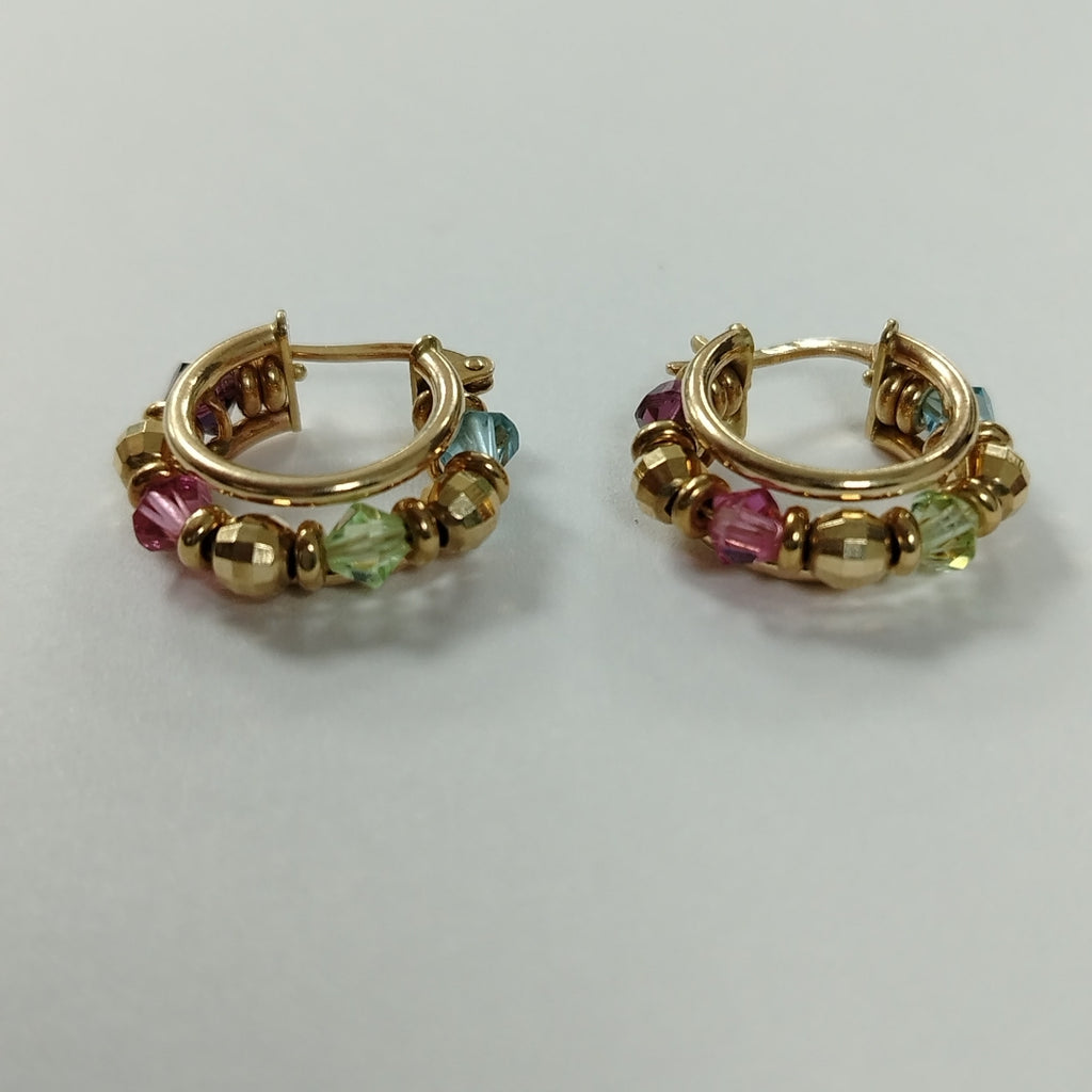ARETES PAR ORO 10 K 5,00 GRMS (SEMINUEVO)