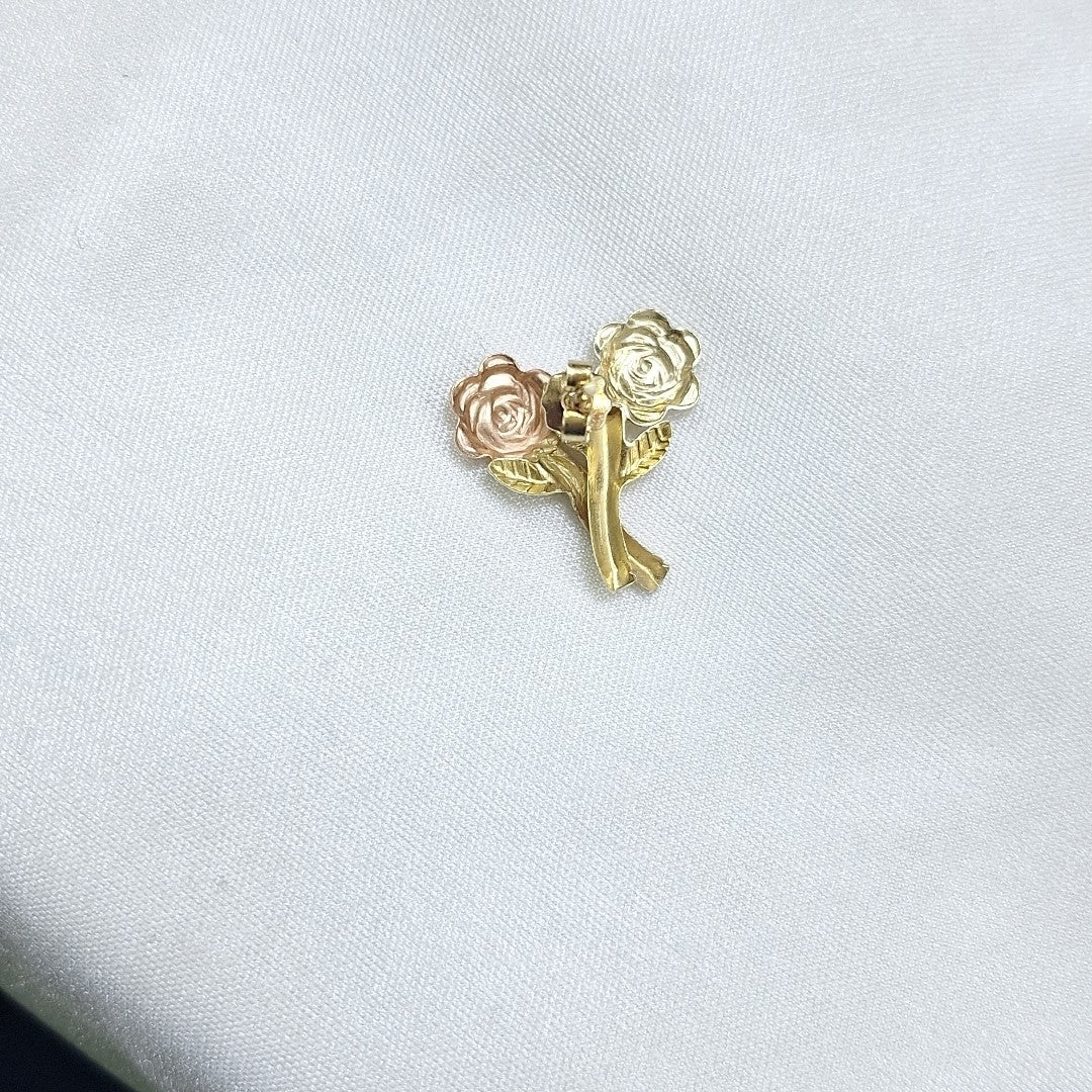 ARETES PAR ORO 14 K 2,00 GRMS (SEMINUEVO)