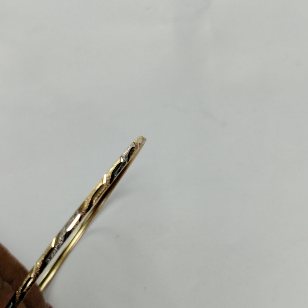 PULSERA RIGIDA ORO,ORO COMBINADO 14 K 2,30 GRMS (SEMINUEVO)