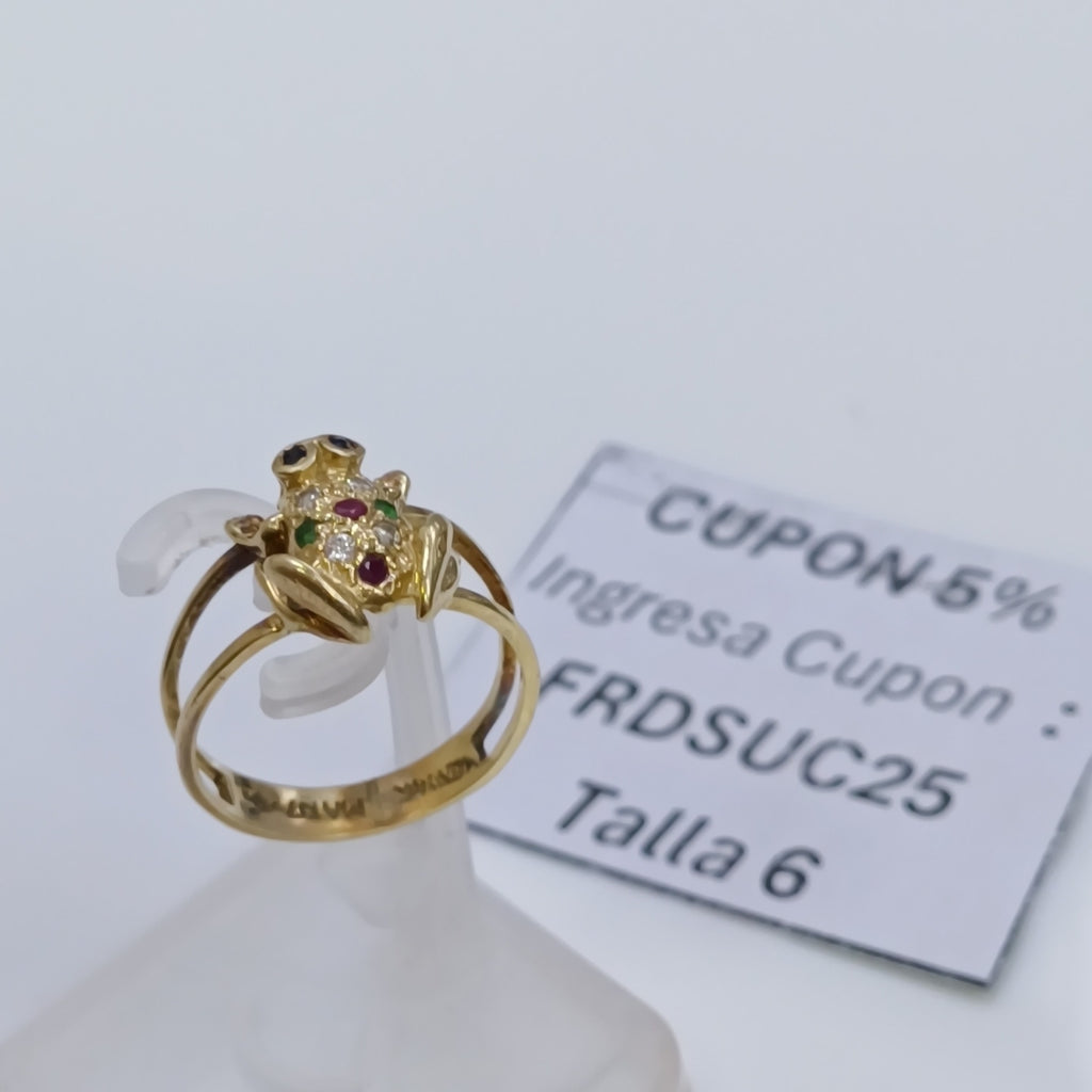 ANILLITO ORO 14 K 2.8 GRMS (SEMINUEVO)
