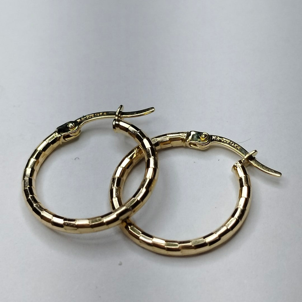 ARRACADAS ORO 14K 1.6 (NUEVO)
