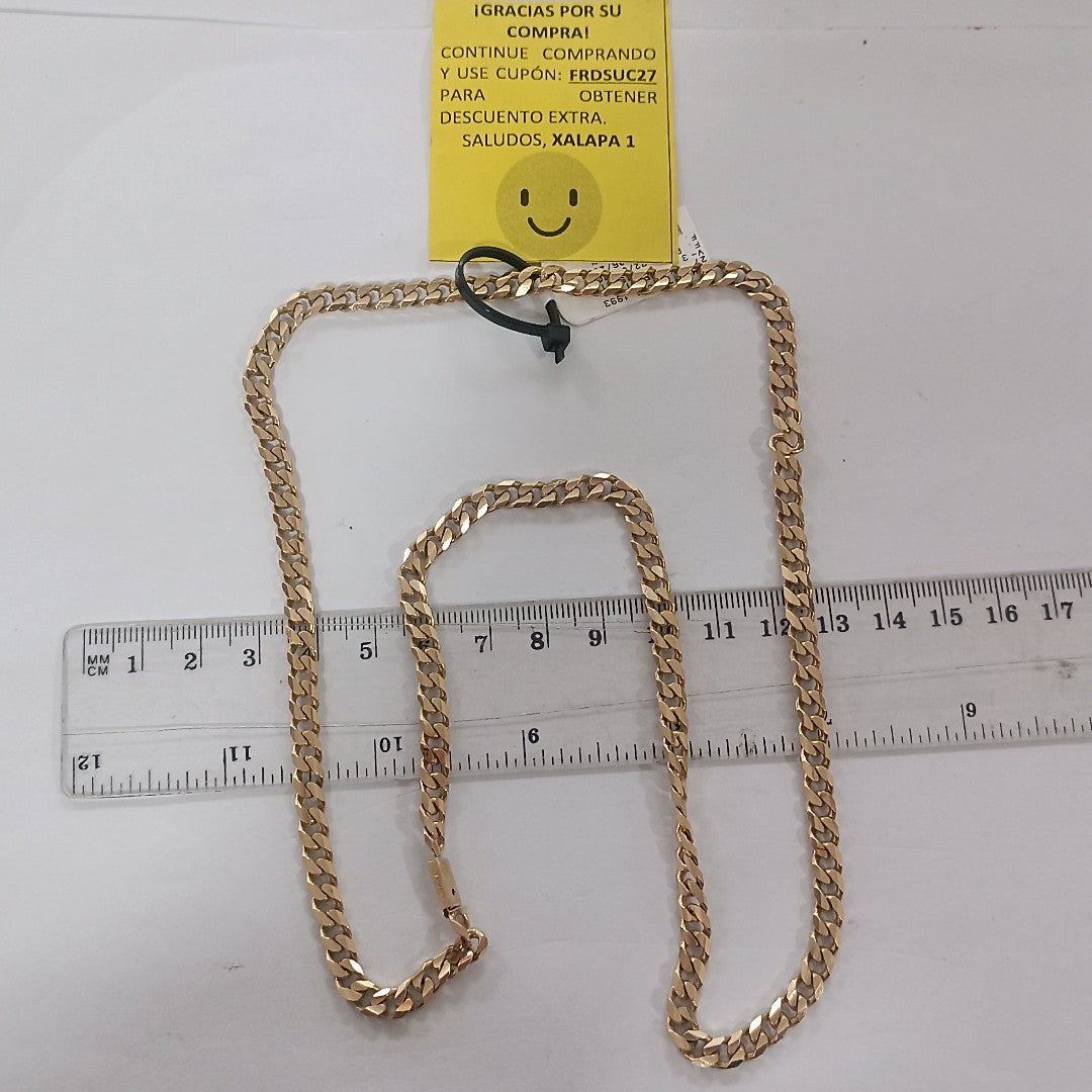 CADENA ORO 14 K 34,80 GRMS (SEMINUEVO)