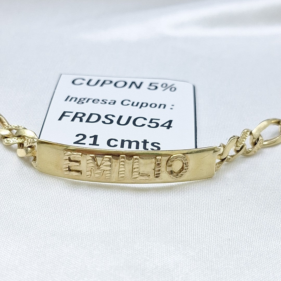 ESCLAVA ORO 14 K 14,80 GRMS (SEMINUEVO)
