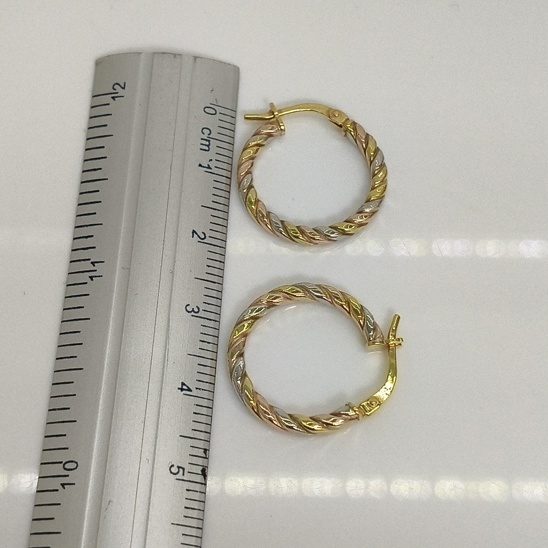 ARRACADAS ORO 14K 1.4 (NUEVO)
