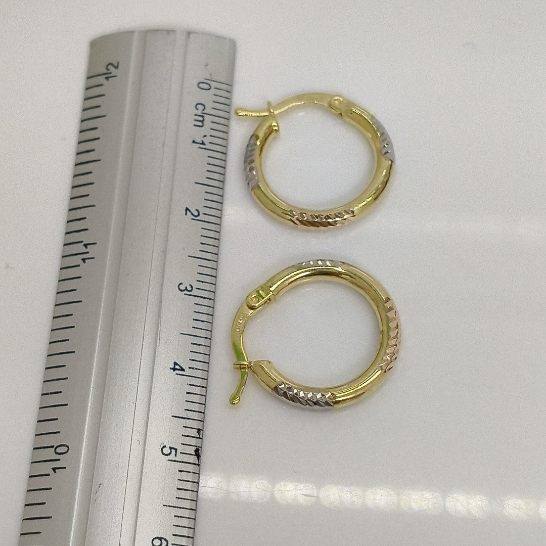 ARRACADAS ORO 14K 1.6 (NUEVO)