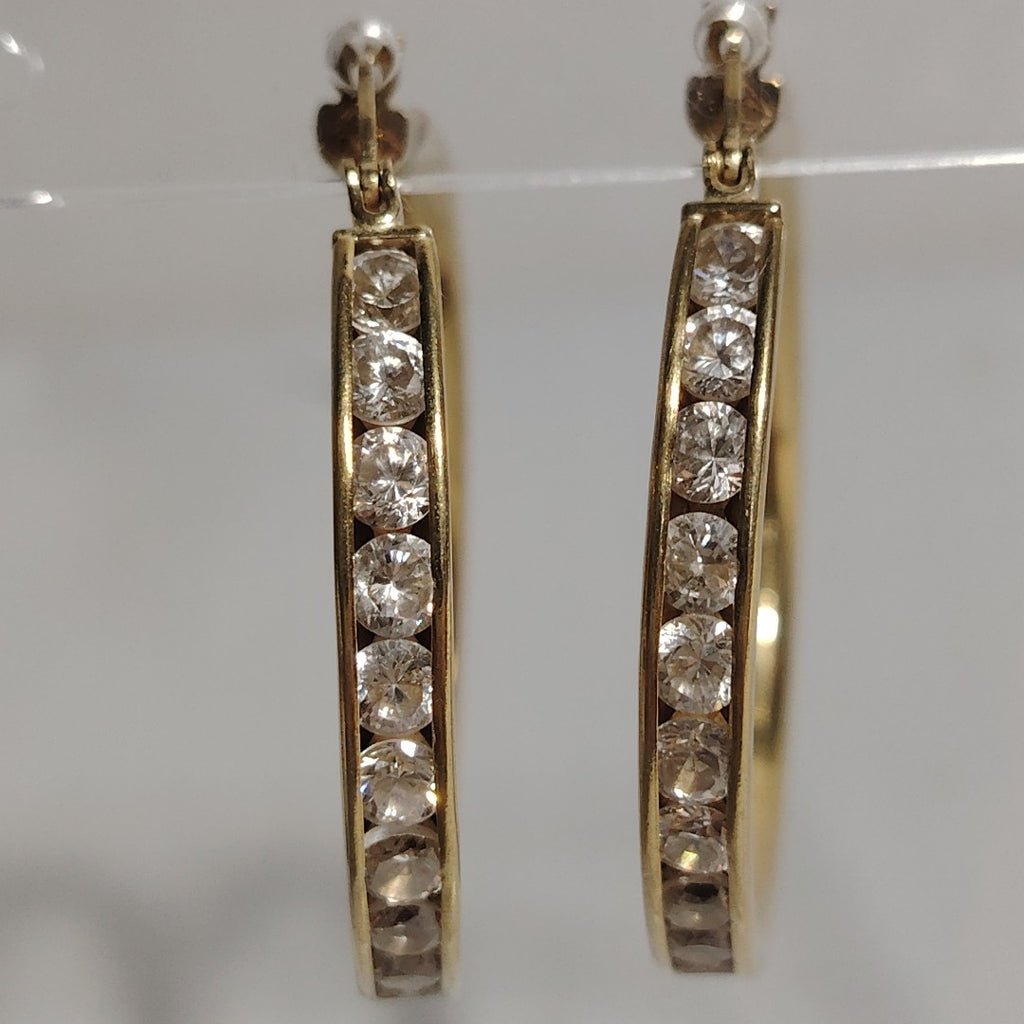 ARRACADAS PAR ORO 14 K 8,00 GRMS (SEMINUEVO)