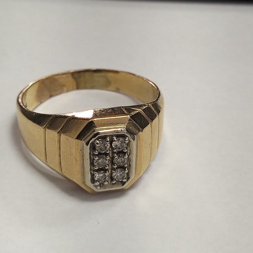 ANILLO ORO 14 K 8 GRMS (SEMINUEVO)