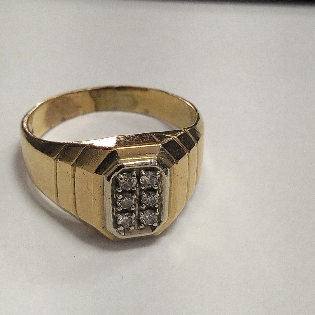ANILLO ORO 14 K 8 GRMS (SEMINUEVO)