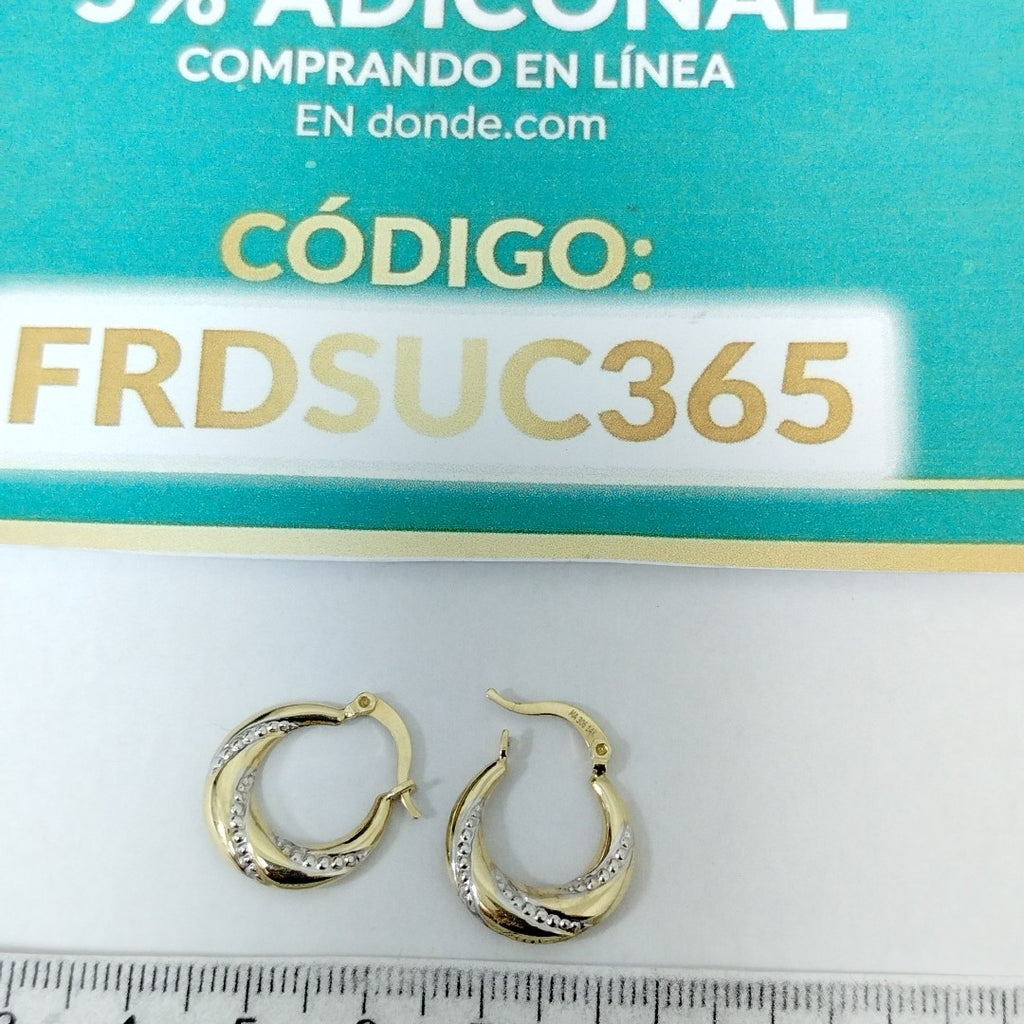 ARRACADAS ORO 14K 1.3 (NUEVO)