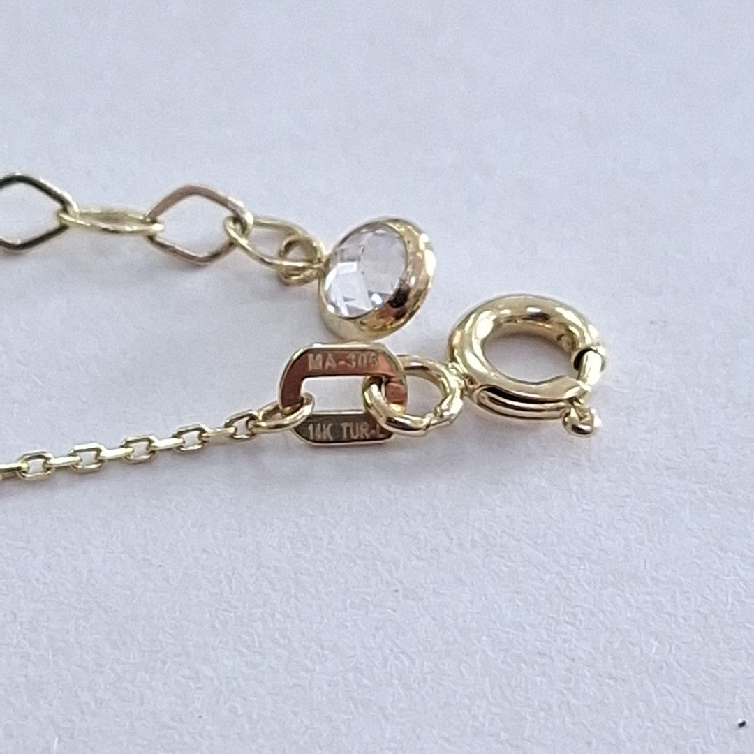 PULSERAS DAMA ORO 14K 1.2 (NUEVO)