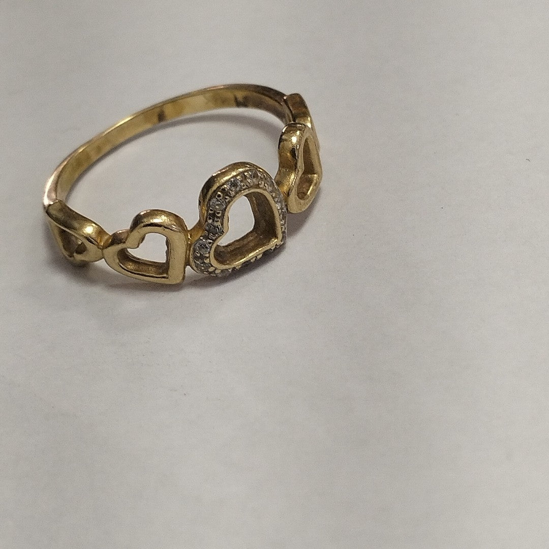 ANILLO ORO 14 K 2.4 GRMS (SEMINUEVO)