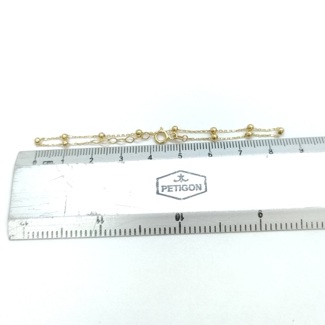 PULSERAS DAMA ORO 14K 1.1 (NUEVO)