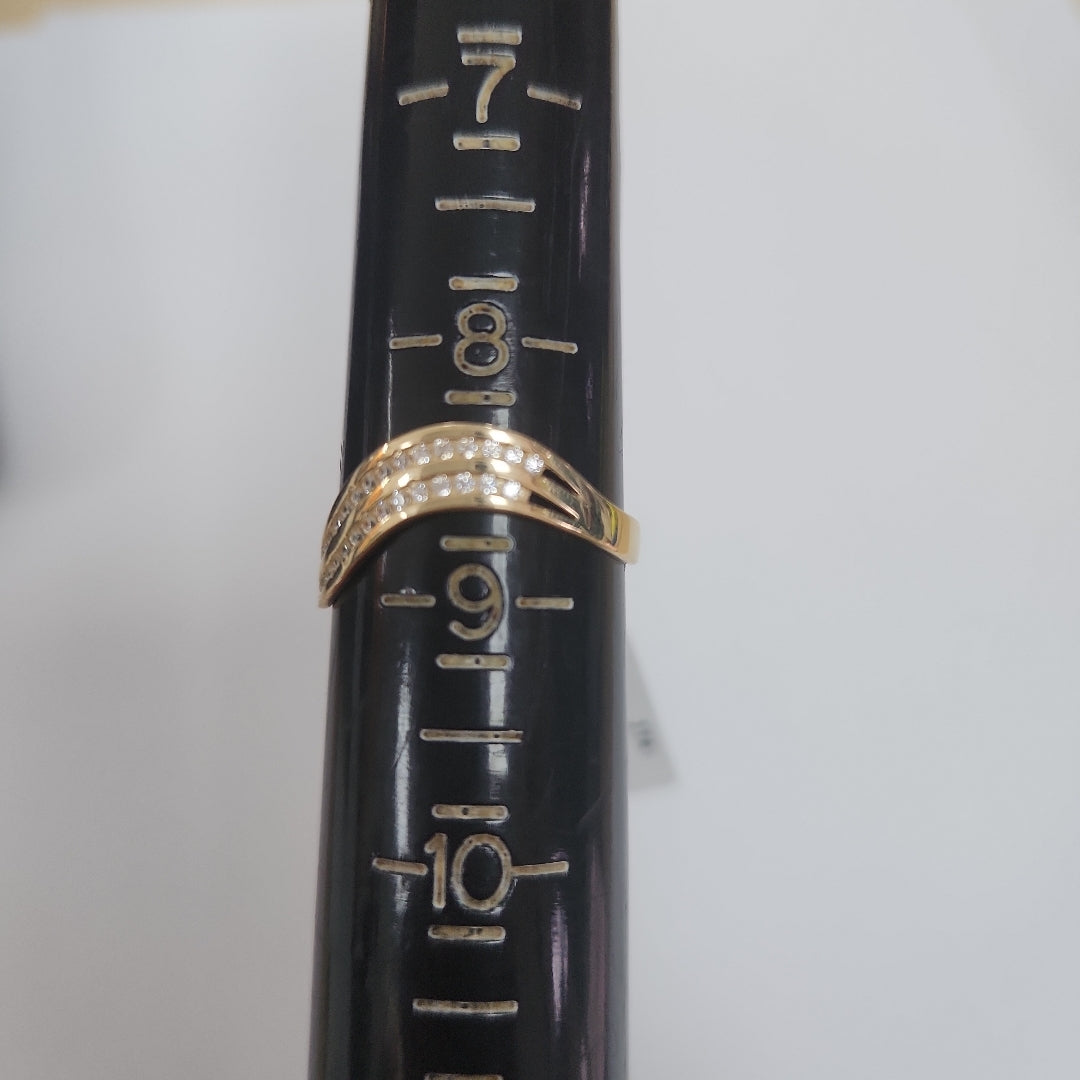 ANILLOS DAMA ORO 14K 2 (NUEVO)