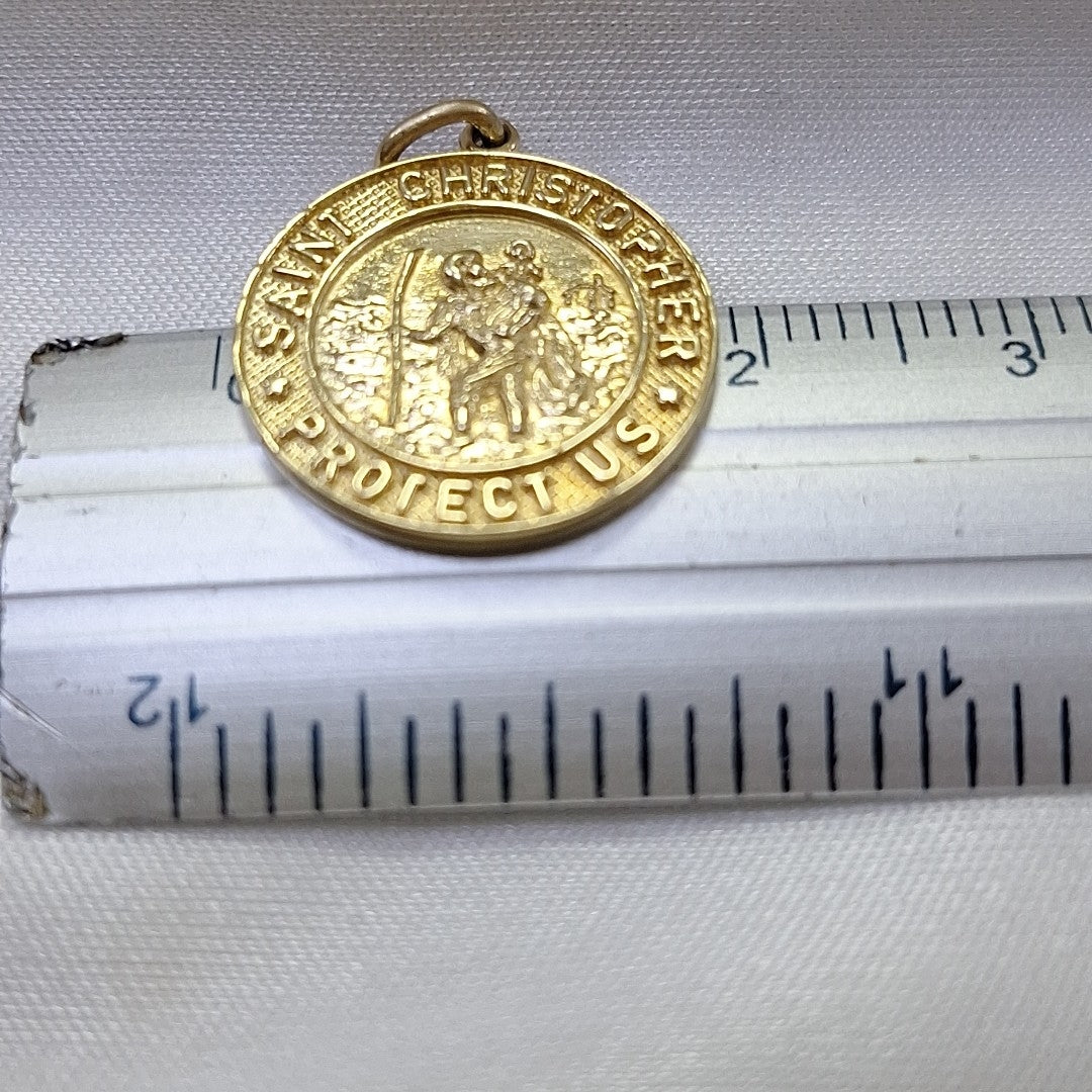 MEDALLA RELIGIOSA ORO 14 K 2,10 GRMS (SEMINUEVO)