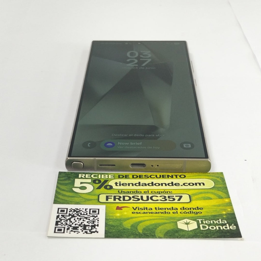 CELULAR SAMSUNG GALAXY S24 ULTRA SM-S928B (2024) 256 GB 12 GB RAM (SEMINUEVO)