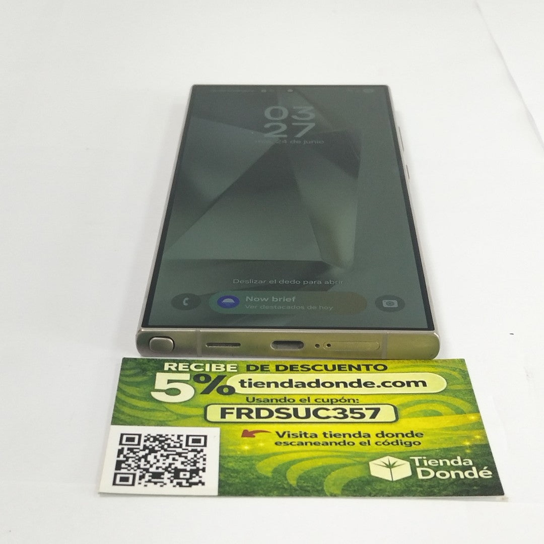 CELULAR SAMSUNG GALAXY S24 ULTRA SM-S928B (2024) 256 GB 12 GB RAM (SEMINUEVO)