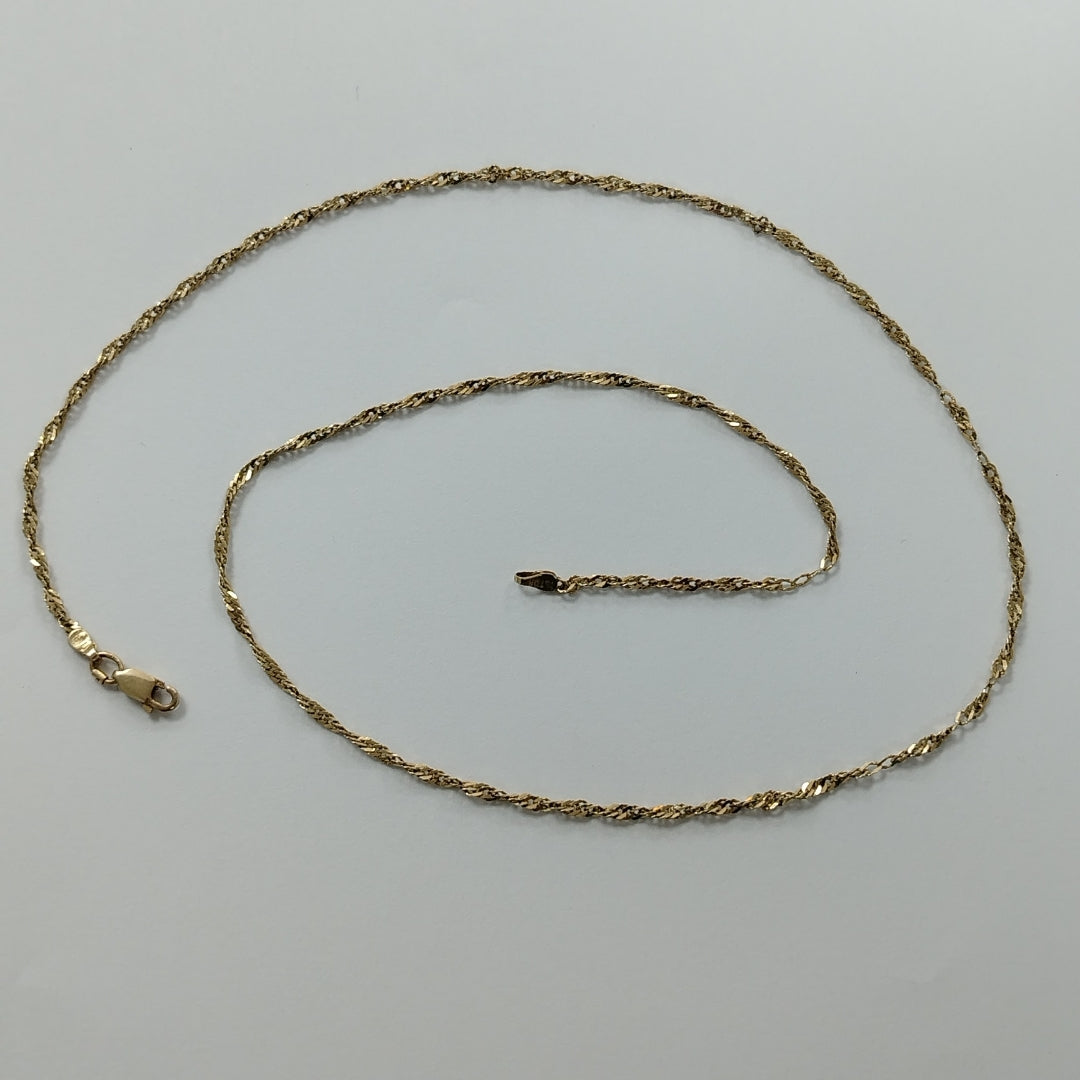 CADENA ORO 10 K 4,90 GRMS (SEMINUEVO)