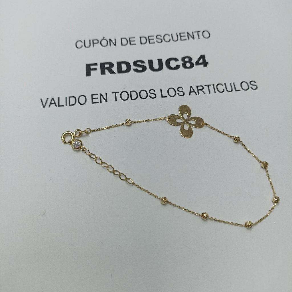PULSERAS DAMA ORO 14K 1.4 (NUEVO)