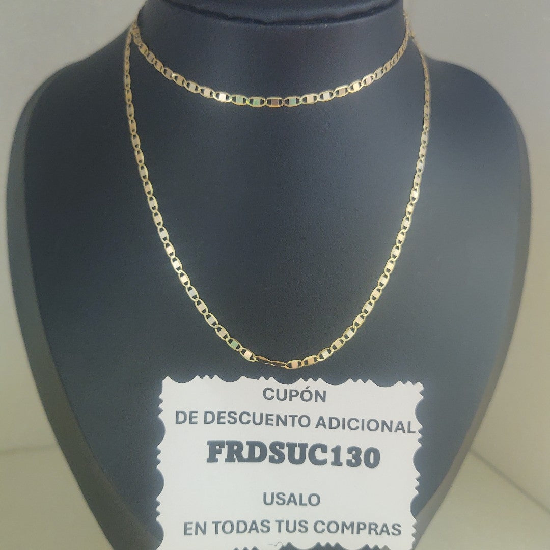 CADENAS GUCHI ORO 14K 55 CM 3.3 GR (NUEVO)