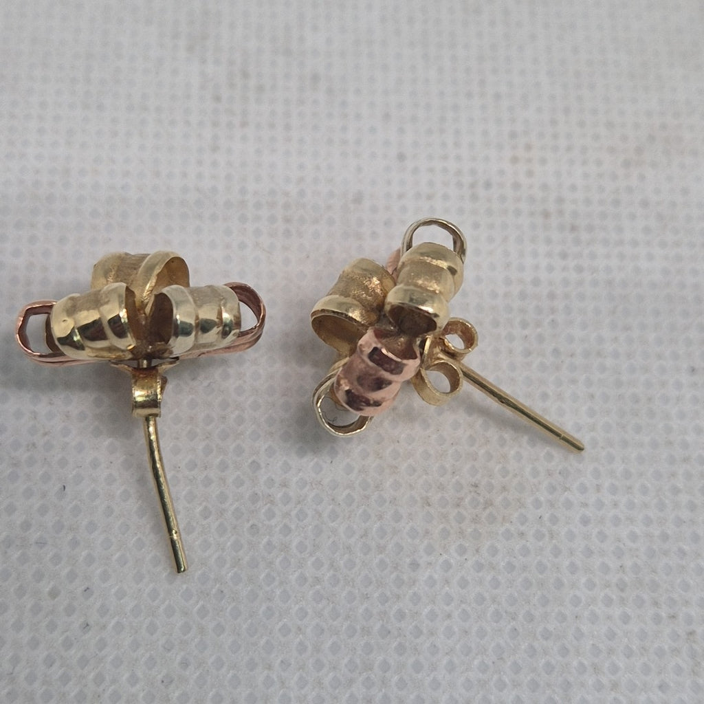 ARETES PAR ORO 10 K 2.8 GRMS (SEMINUEVO)