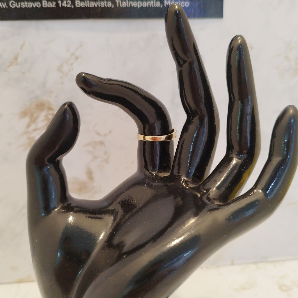 ANILLO ORO 10 K 2,60 GRMS (SEMINUEVO)
