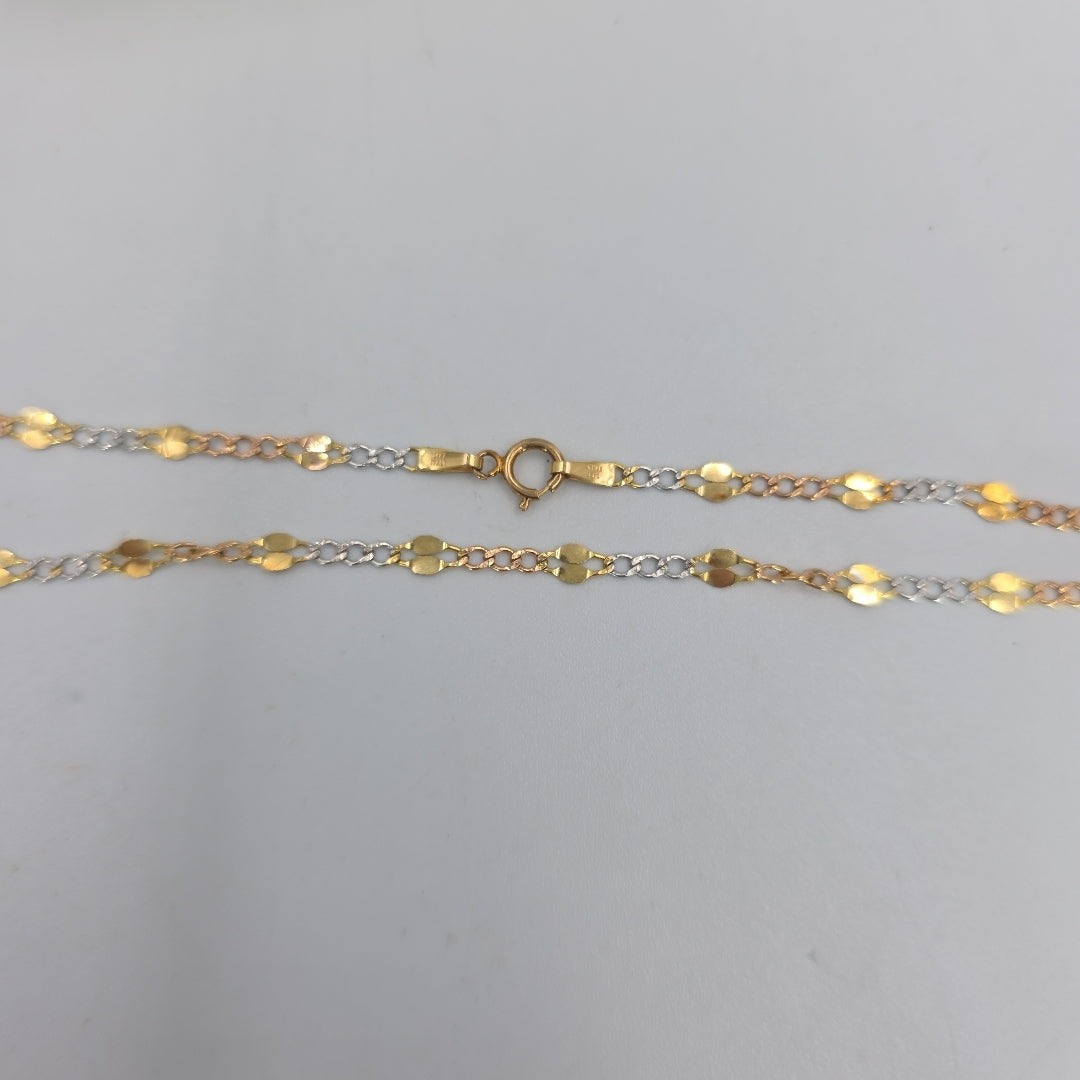 CADENA ORO 14 K 3.1 GRMS (SEMINUEVO)
