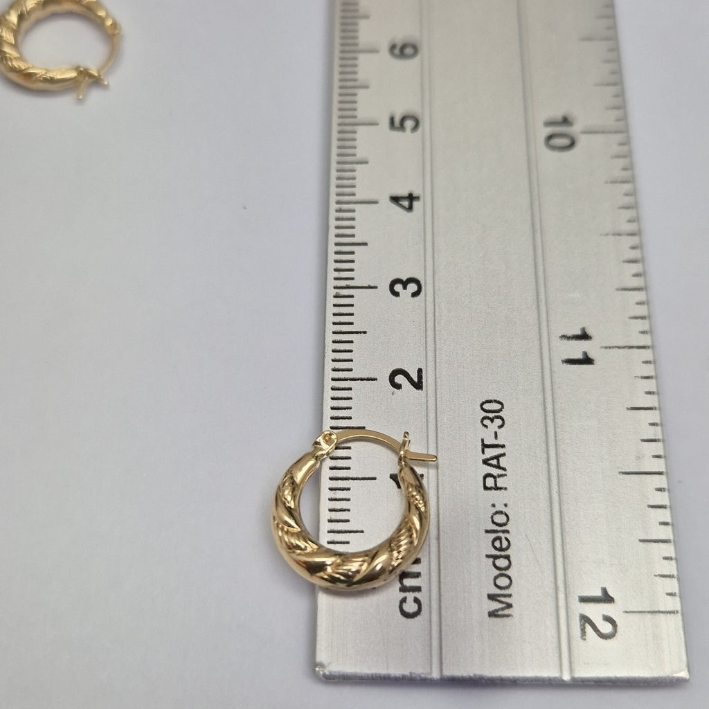 ARRACADAS ORO 14K 0.9 (NUEVO)