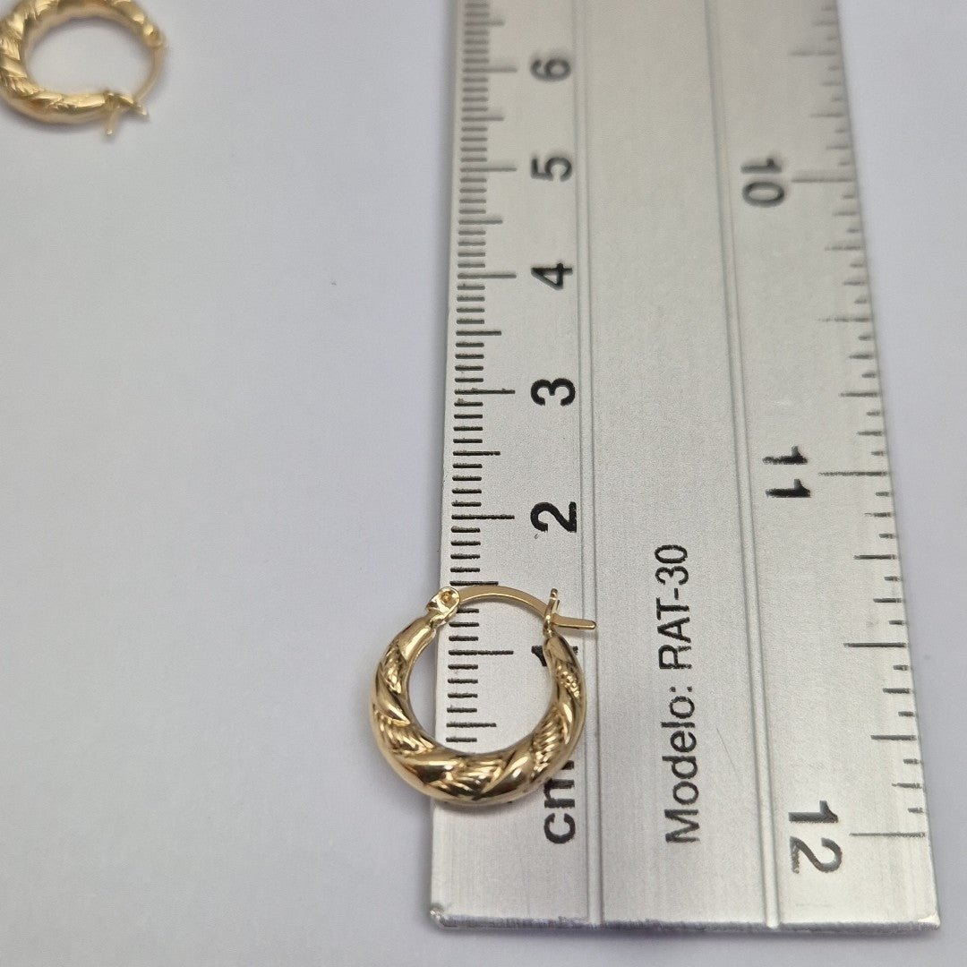 ARRACADAS ORO 14K 0.9 (NUEVO)