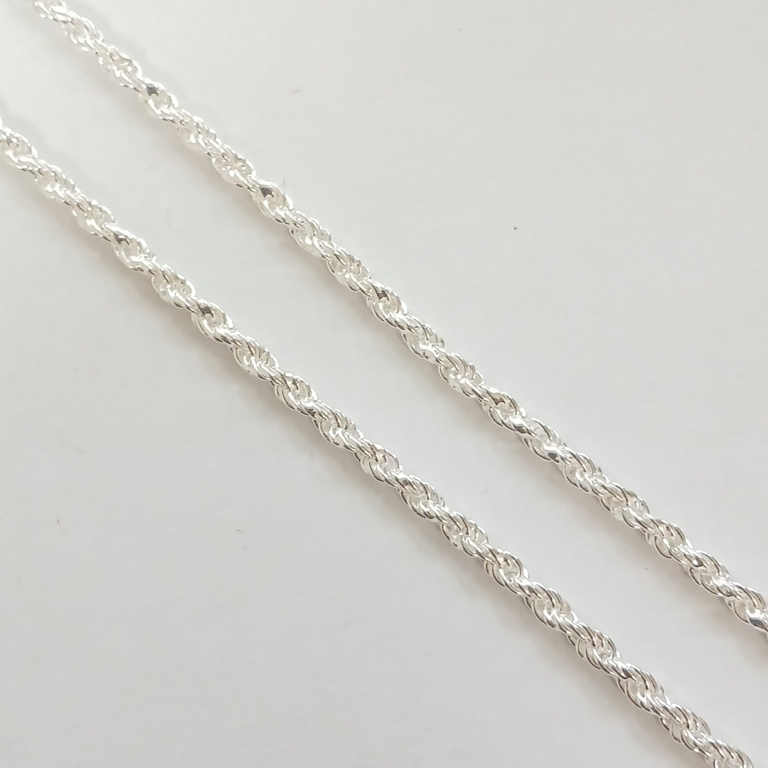 CADENA TORZAL PLATA .925 55 CM 13.72 GR (NUEVO)