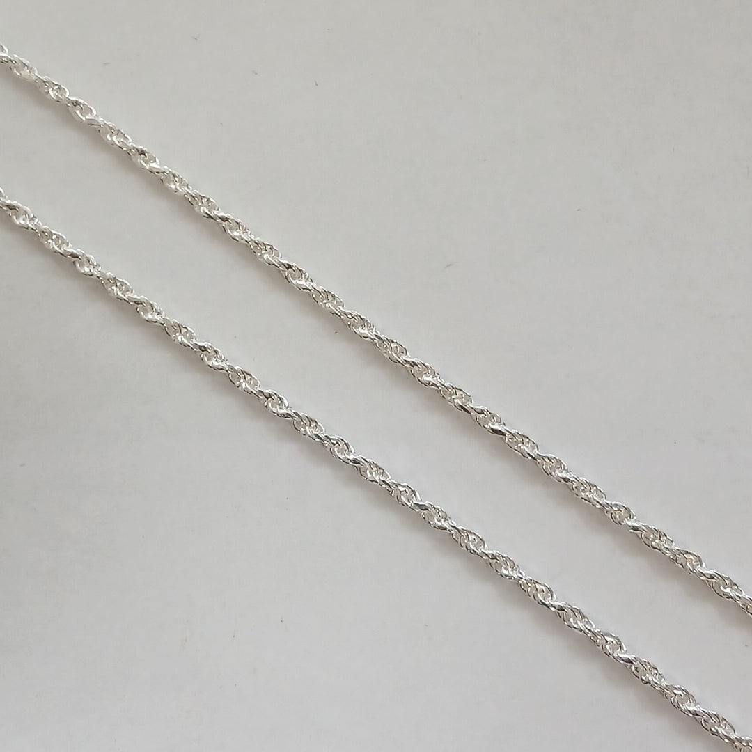 CADENA TORZAL PLATA .925 55 CM 9.22 GR (NUEVO)
