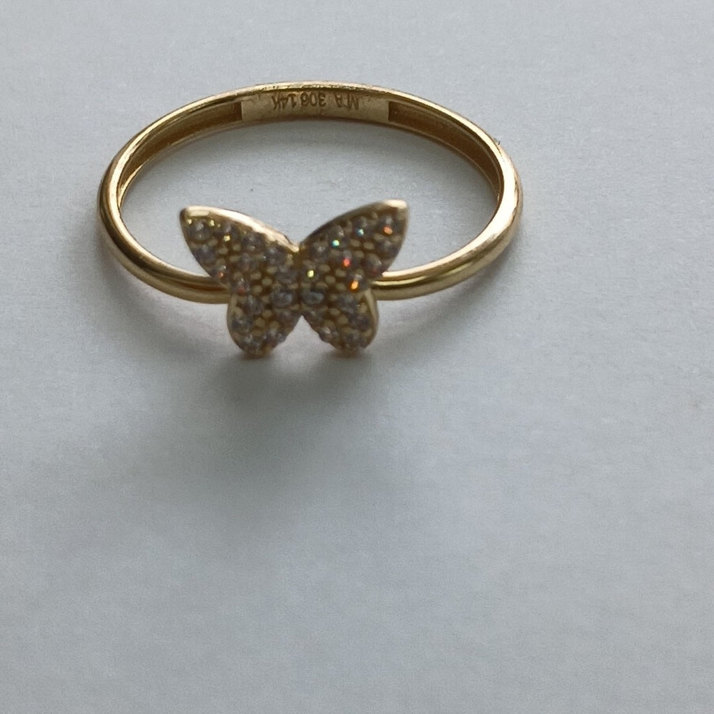 ANILLOS DAMA ORO 14K 2 (NUEVO)