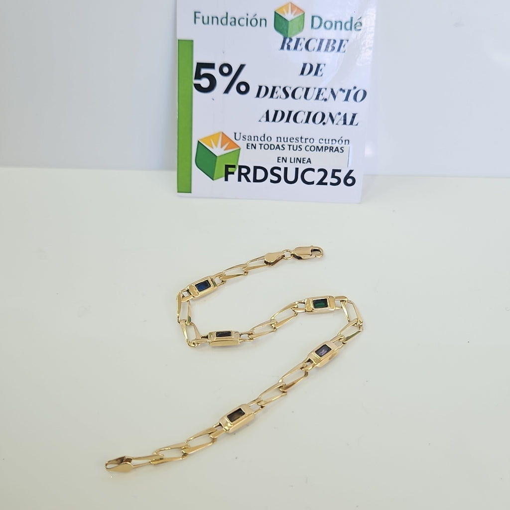 PULSERA ORO 14 K 6.3 GRMS (SEMINUEVO)