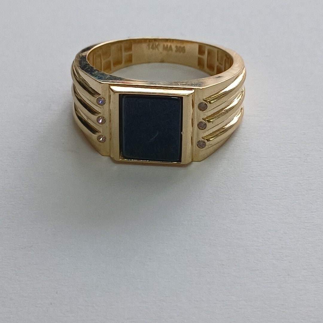 ANILLOS CABALLERO ORO 14K 6.3 (NUEVO)