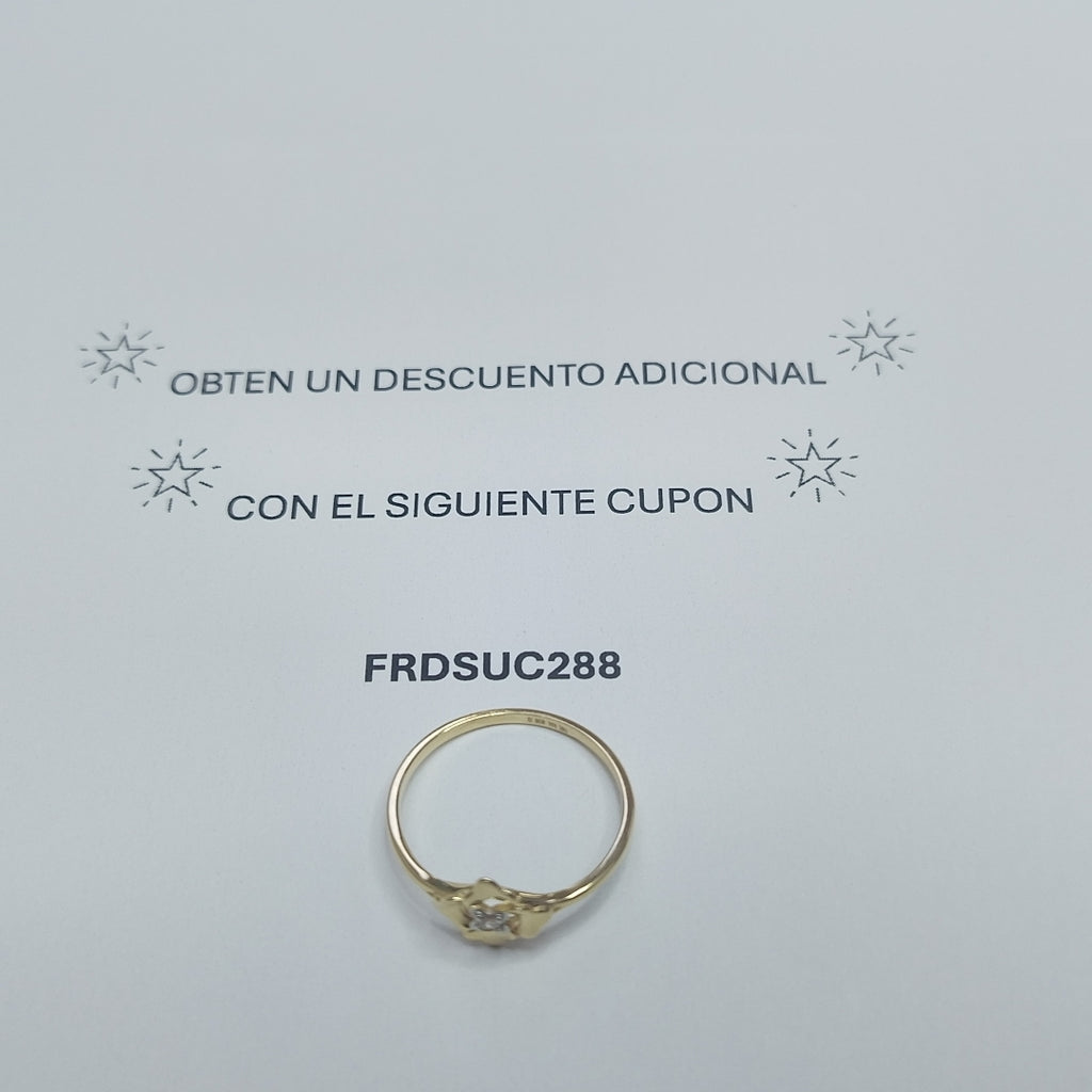 ANILLOS DAMA ORO 14K 1.3 (NUEVO)