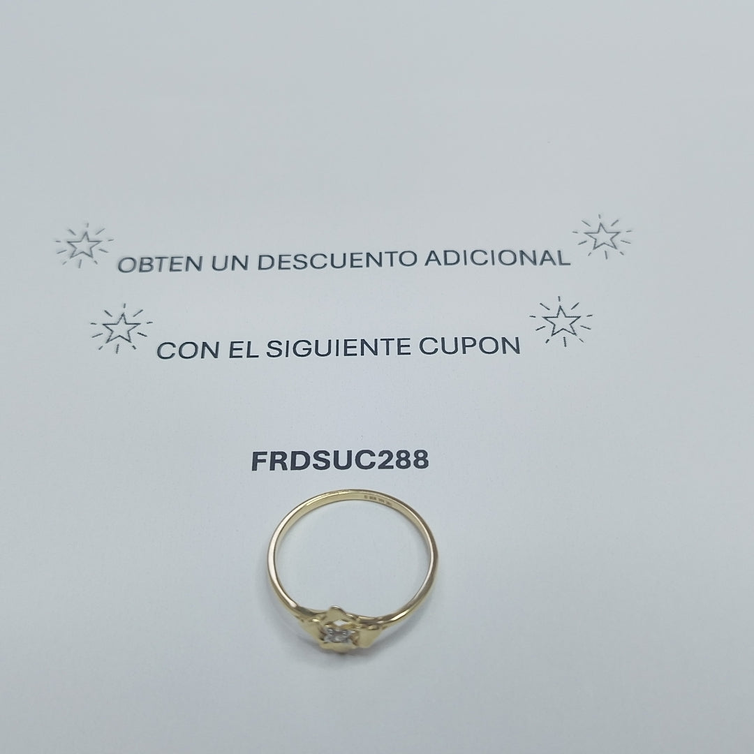 ANILLOS DAMA ORO 14K 1.3 (NUEVO)