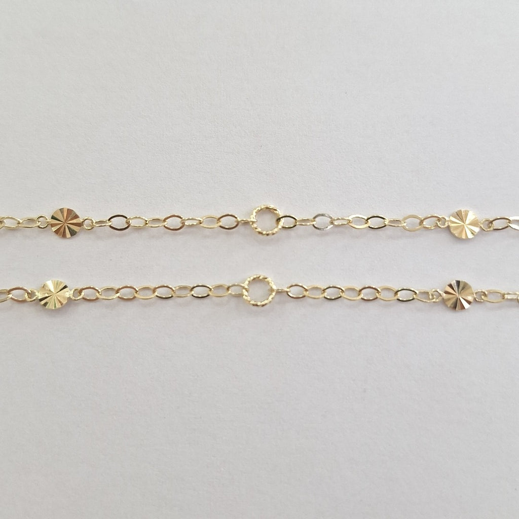 GARGANTILLA ORO 14 K 3.8 GRMS (SEMINUEVO)