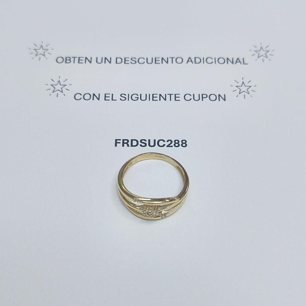 ANILLOS DAMA ORO 14K 2.3 (NUEVO)